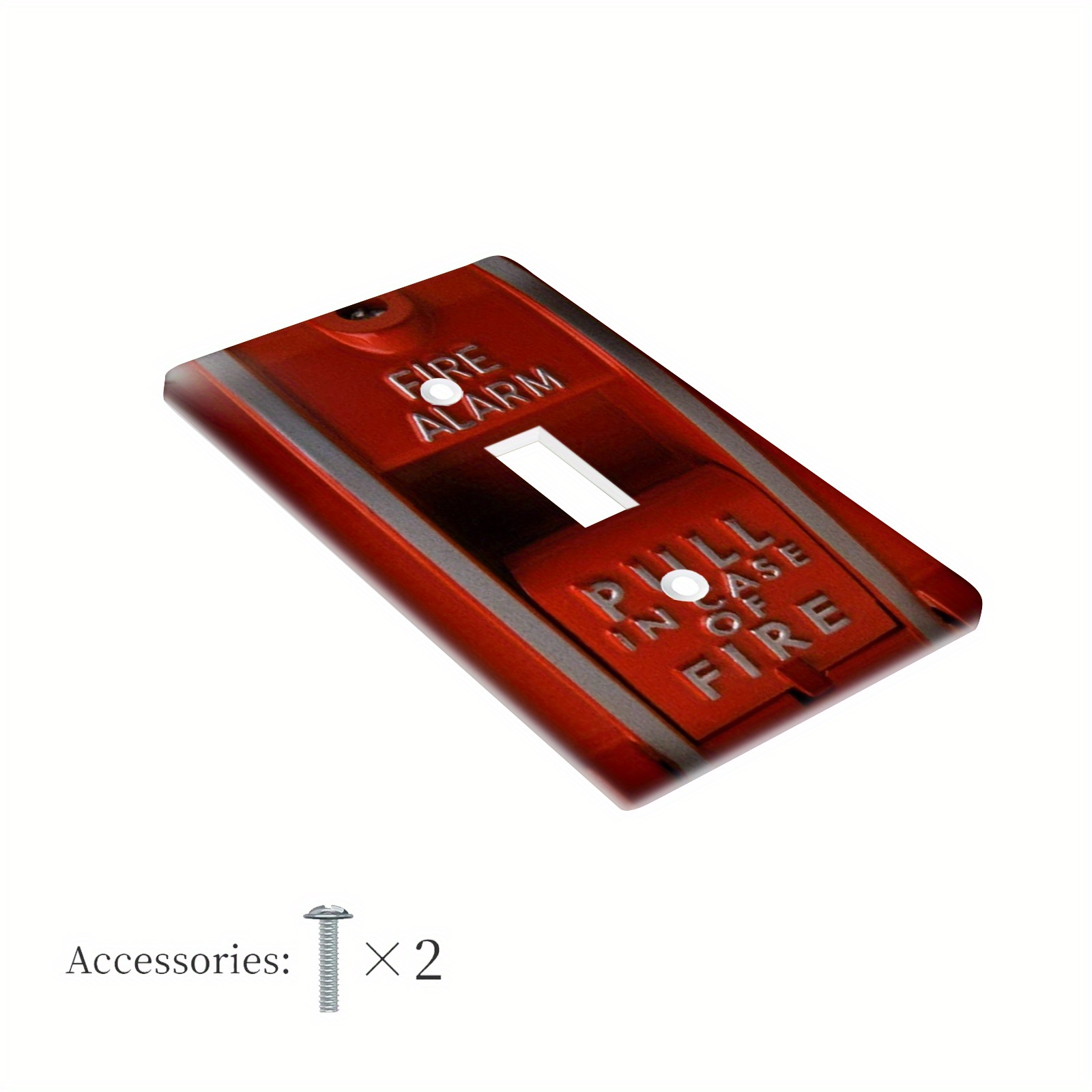 TEMU 1pc 1gang/2gang Box Polycarbonate Thermoplastic Light Switch Wall Plate Covers Light Switch Cover Decorative For Bathroom Bedroom Kitchen Room