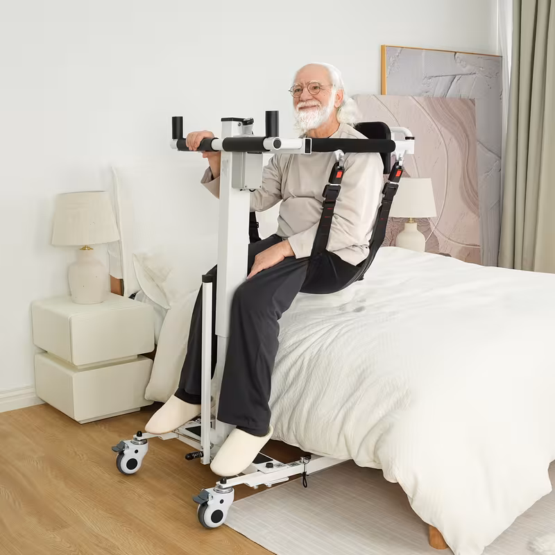foldable electric transfer lift q6 assist chair seniors mobility aid for home nursing car Product details 1