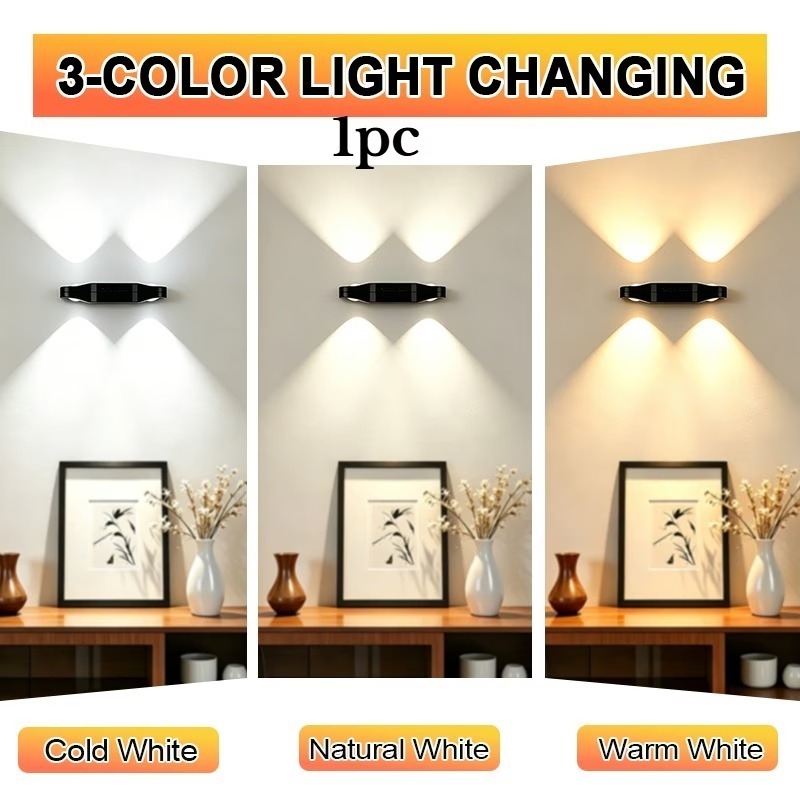 Dual-Pupil Four Cat Eye Dual-Sensor Light with Automatic On/Off