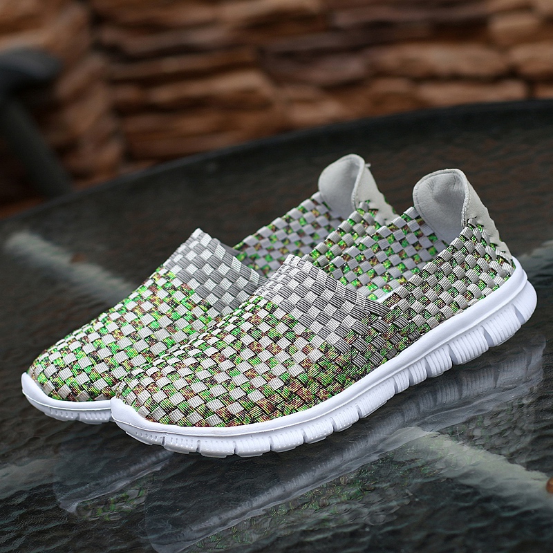 TEMU Summer Shoes, Korean Style Sneakers, Elastic Band Shoes, Breathable Couple Shoes, Women's Shoes, Old Shoes, Women Shoes