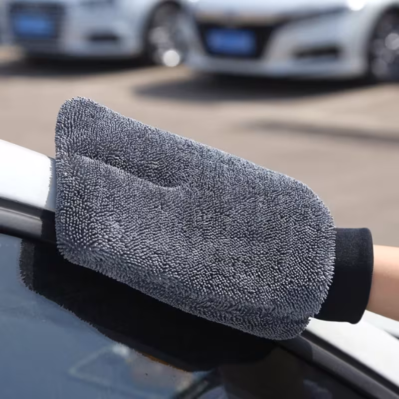 cleaning gloves suitable for car wash glass elastic cuffs reusable and washable Product details 2