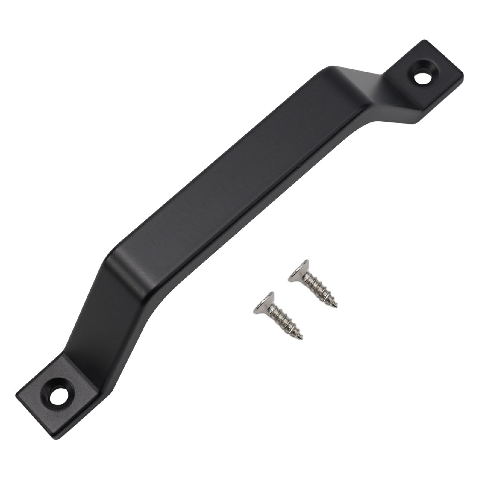 TEMU Poignée de porte de noire robuste pour portes coulissantes extérieures/intérieures, poignées de porte style ferme moderne pour garage, abri de