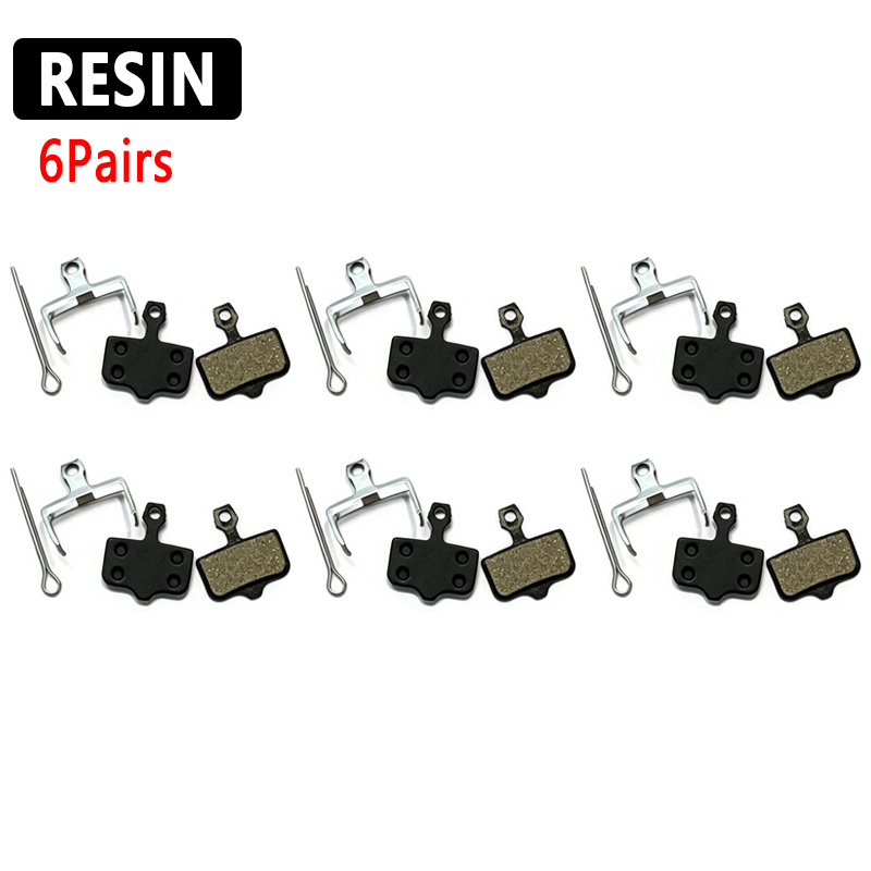 TEMU 6 Pairs Resin , Suitable For Speedual 8x 10x 11x Electric Scooters, Providing Universal Replacement Brake Pad For Scooter Disc Brake Systems