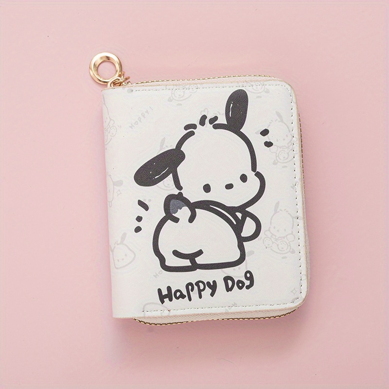 

Porte-Monnaie Mignon IP Sanrio pour Dames, Petit Portefeuille à Fermeture Éclair Court de Dessin , Porte-Cartes Léger Multifonctionnel