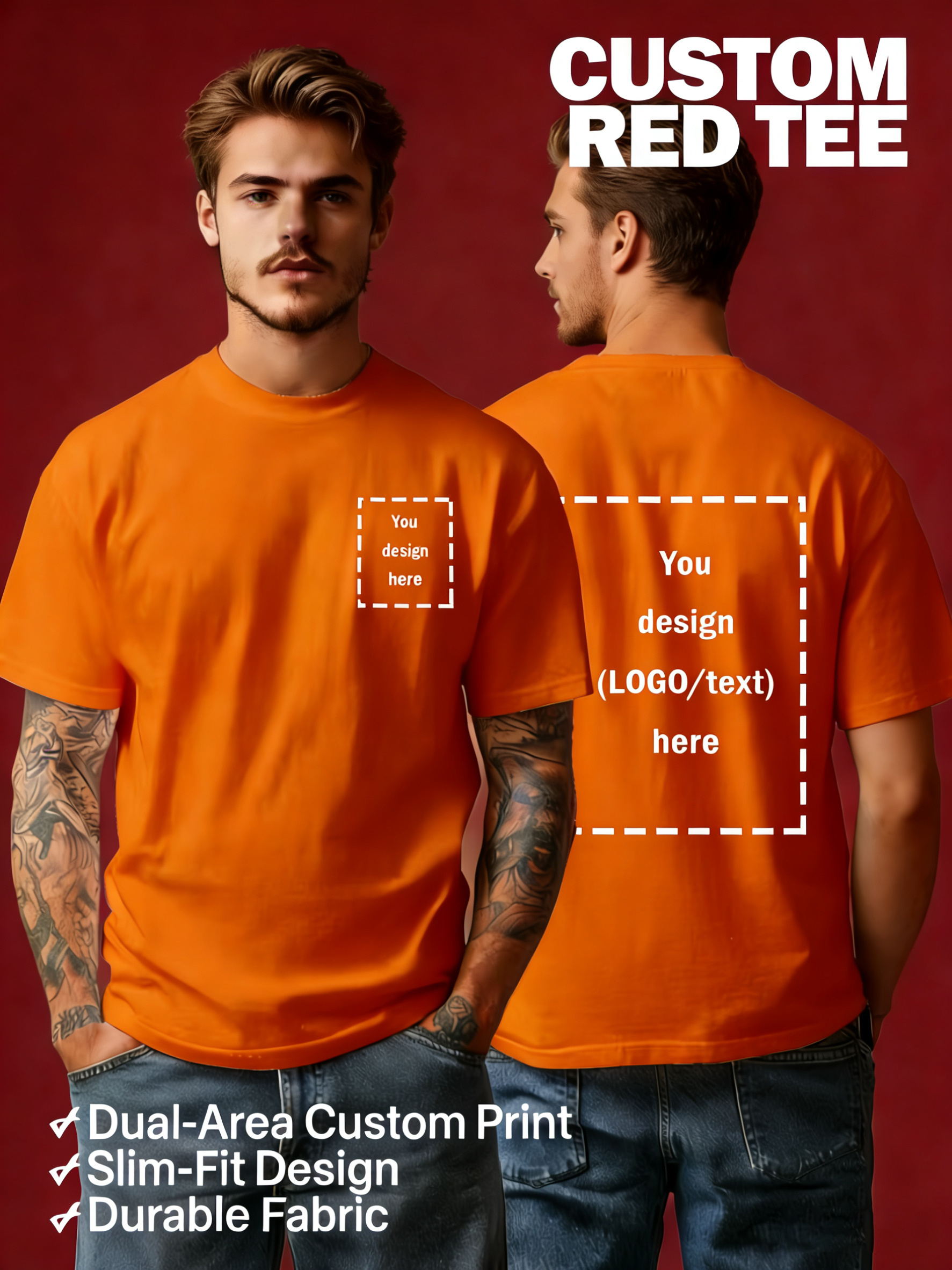 personalisierte t-shirts | druck von fotos, selfies und  . weich, atmungsaktiv, unisex und für alle jahreszeiten  . ideal für paare, team-wear, arbeitskleidung und festivals