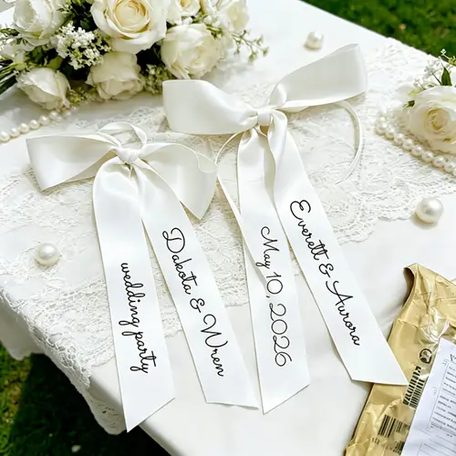 personalized ribbon sold on Temu United States