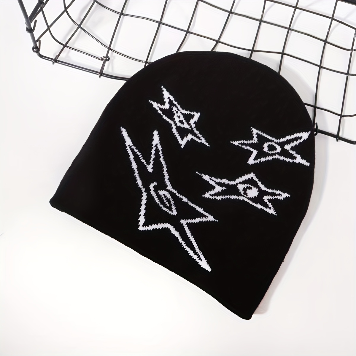TEMU 1pc Stretch Hat - Lightweight Unisex Winter Hat, Suitable For Daily Use And Parties - Wash Care, Cold Weather Accessory, Fashionable Street