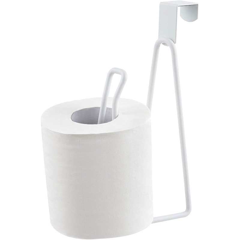 TEMU Distributeur de papier toilette, support de rouleau, conçu pour le placement sur un haut de survêtement, idéal pour et le rangement de bain