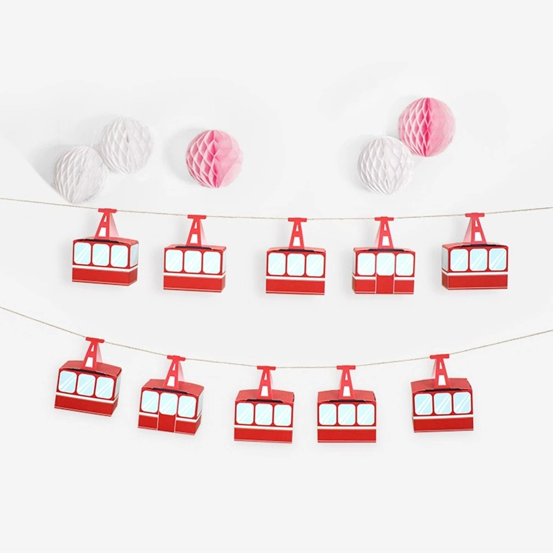 TEMU Gift For Her/him 10pcs Red Mini Birthday Party Box Packs (with Rope) - Creative Red Mini , Fun Party Banner, Creative Birthday Party Candy Box,
