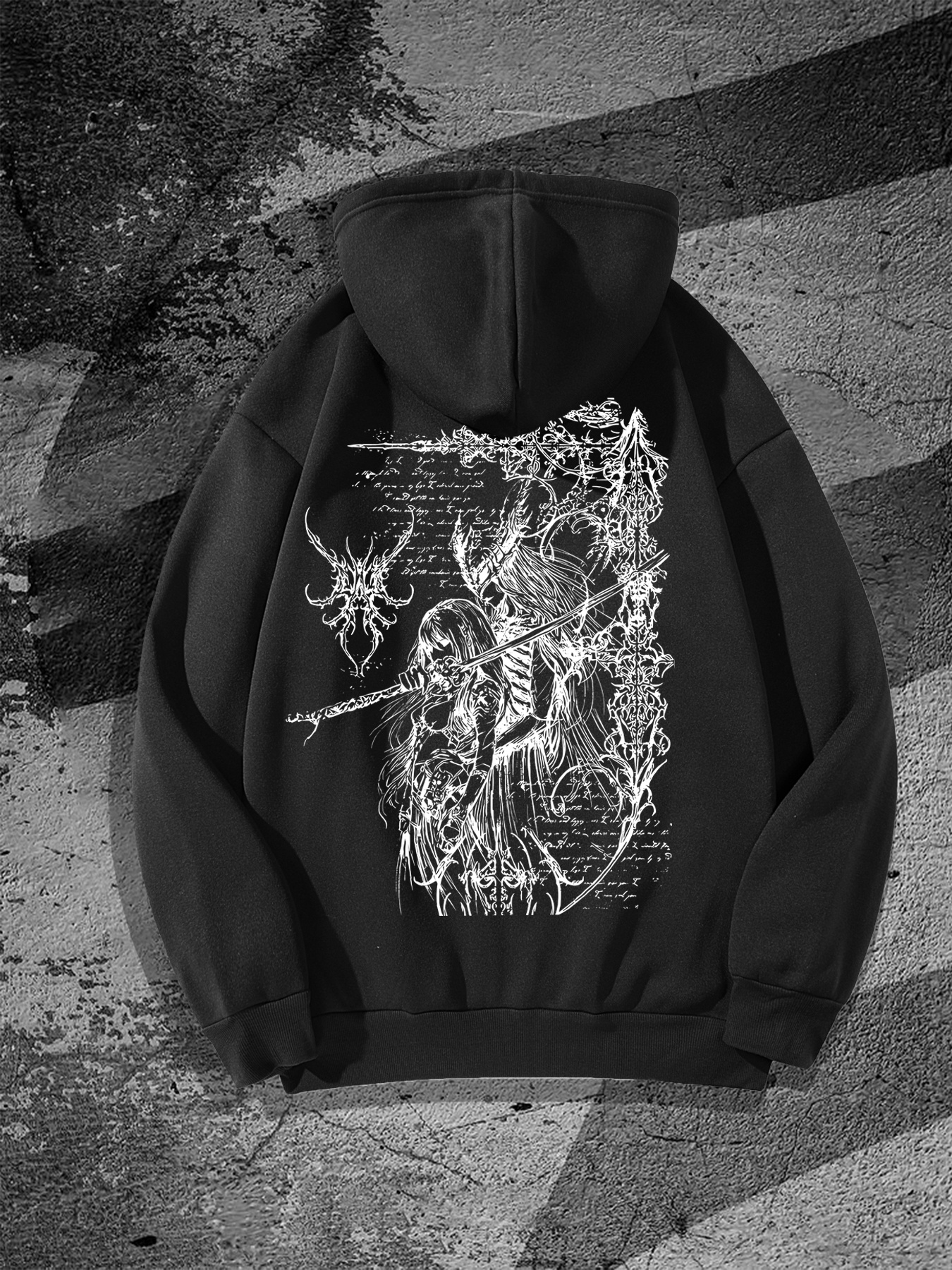 anime black hoodie outfits
