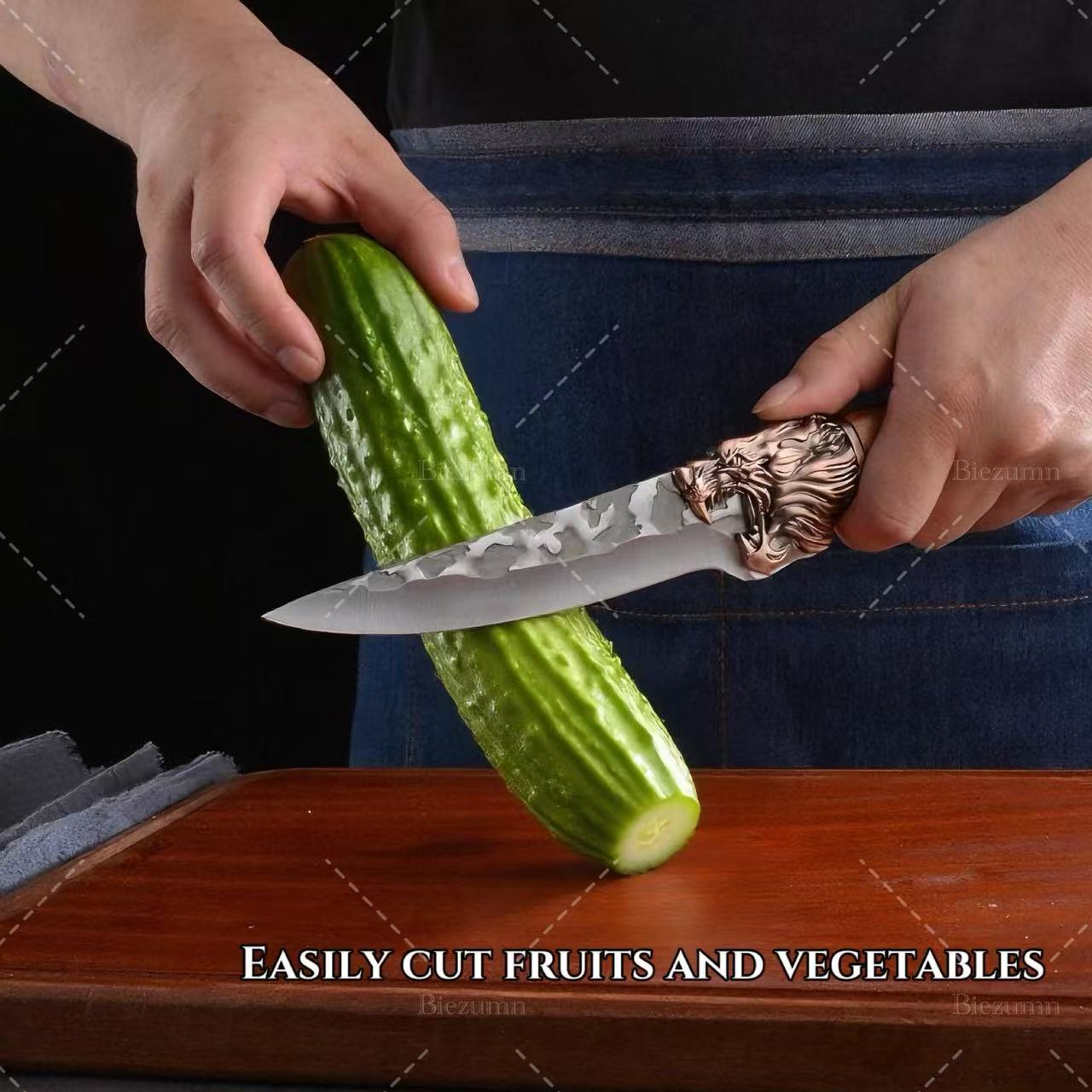 7pcs Kitchen Chef Knife Set; High Quality Chef's Knife; High Hardness Quality Steel Blade, Sharp and Durable; Essential Knives for Home Kitchen/dining; Meat Slicer Knife; Vegetable Knife; Fruit Knife; Butcher Knife; Chicken Deboning Scissors.