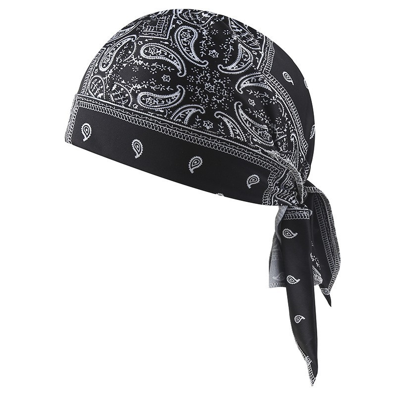 TEMU Musion Classic Paisley Print Bandana & Head Scarf - Lightweight Breathable Sweat-wicking Suitable For Motorcycle Riding, Outdoor Activities, -