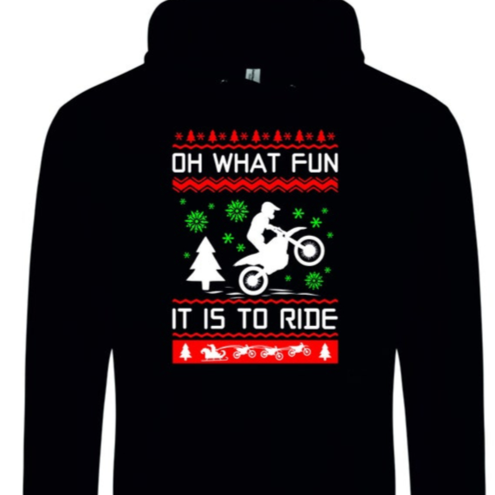 

To Christmas - - Mx Dirtbikes Braapy Christmas Men' And Hooded And Suitable For And