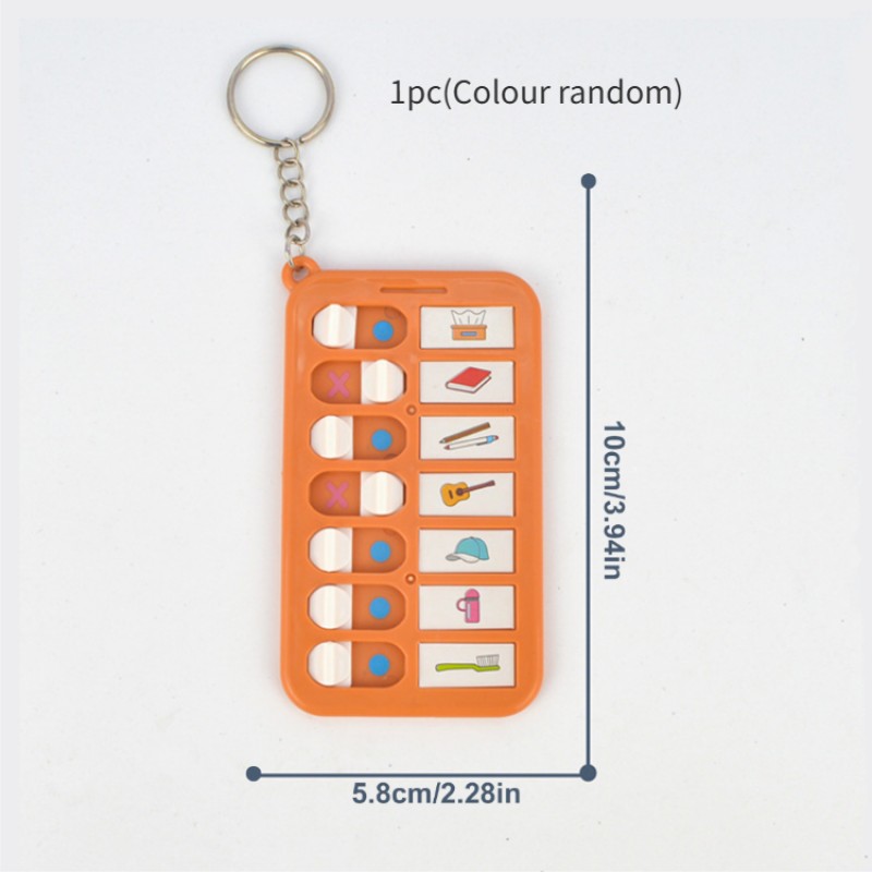 TEMU Dry Erase Habit Board - Magnetic Reusable Planner For Daily Goals & Routine(colour Random)