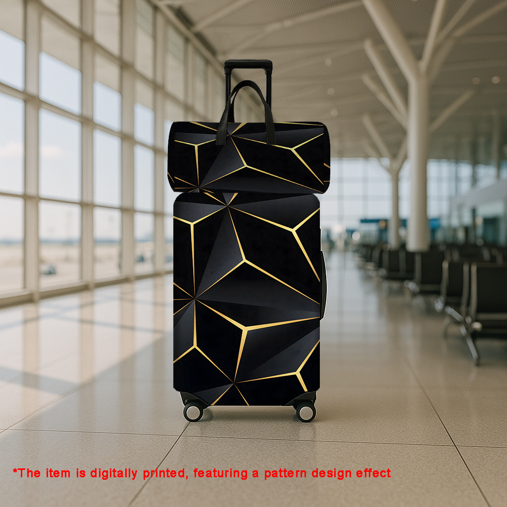 2pcs luggage case set luggage case travel bag black Temu New