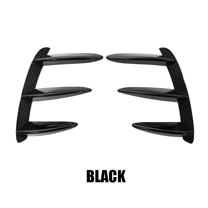 TEMU For Benz W176 A45 2013-2018 Car Rear Bumper Side Air Outlet Wing Spoiler Canard Fin