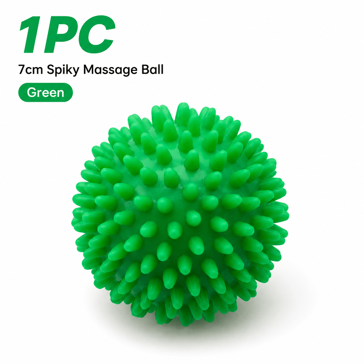 Hedgehog-Pattern Foot Massage Ball for Yoga and Acupoint Therapy
