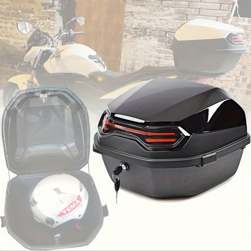 gallon (35 liter) motorcycle top case lock waterproof Temu Oman
