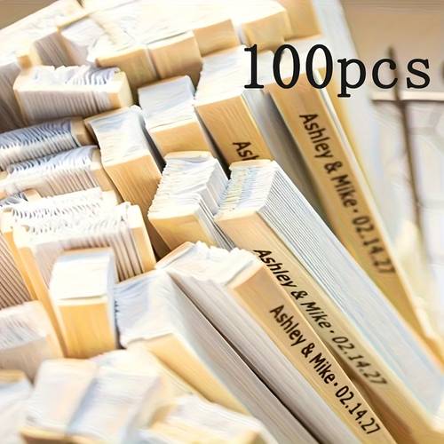 10 30 40 50 100pcs custom wedding fans with personalized name text engraving bohemian suitable for weddings birthdays parties portable handheld cooling fans for guest souvenirs wedding party favors ladies gifts