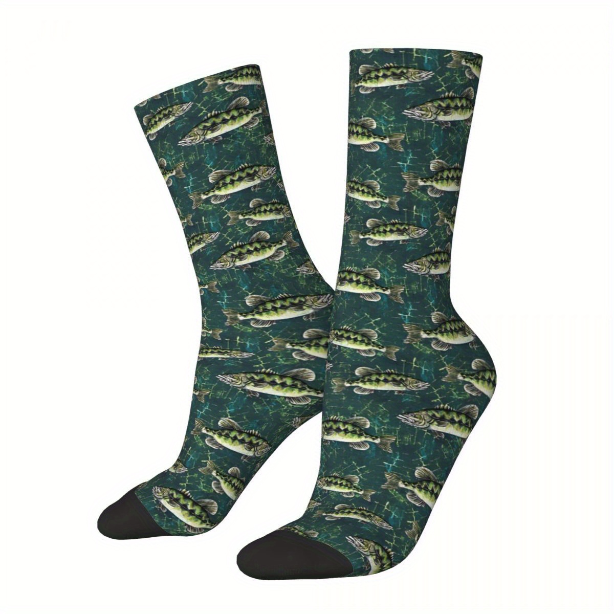 

Fish Pattern Men's Socks Pattern Printed Sock Gift