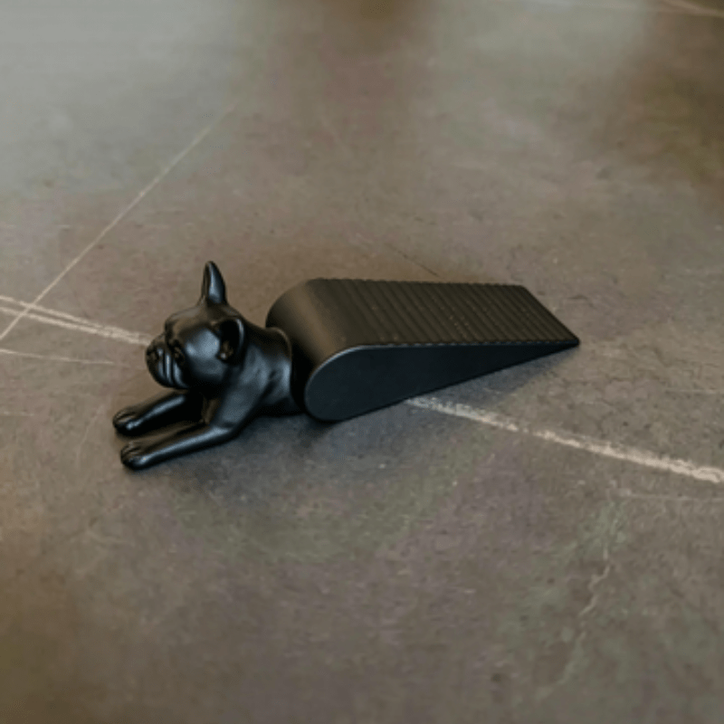 TEMU Fermaporta a forma di cane 3D, 1 pezzo, divertente cuneo per porta a forma di cucciolo, fermaporta antiscivolo per soggiorno e camera da letto,