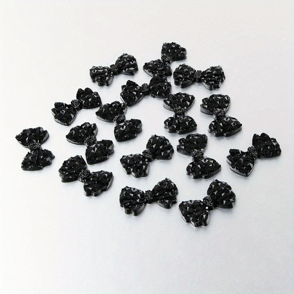 FlatBack Resin Bows for Easy Attachment in Crafting