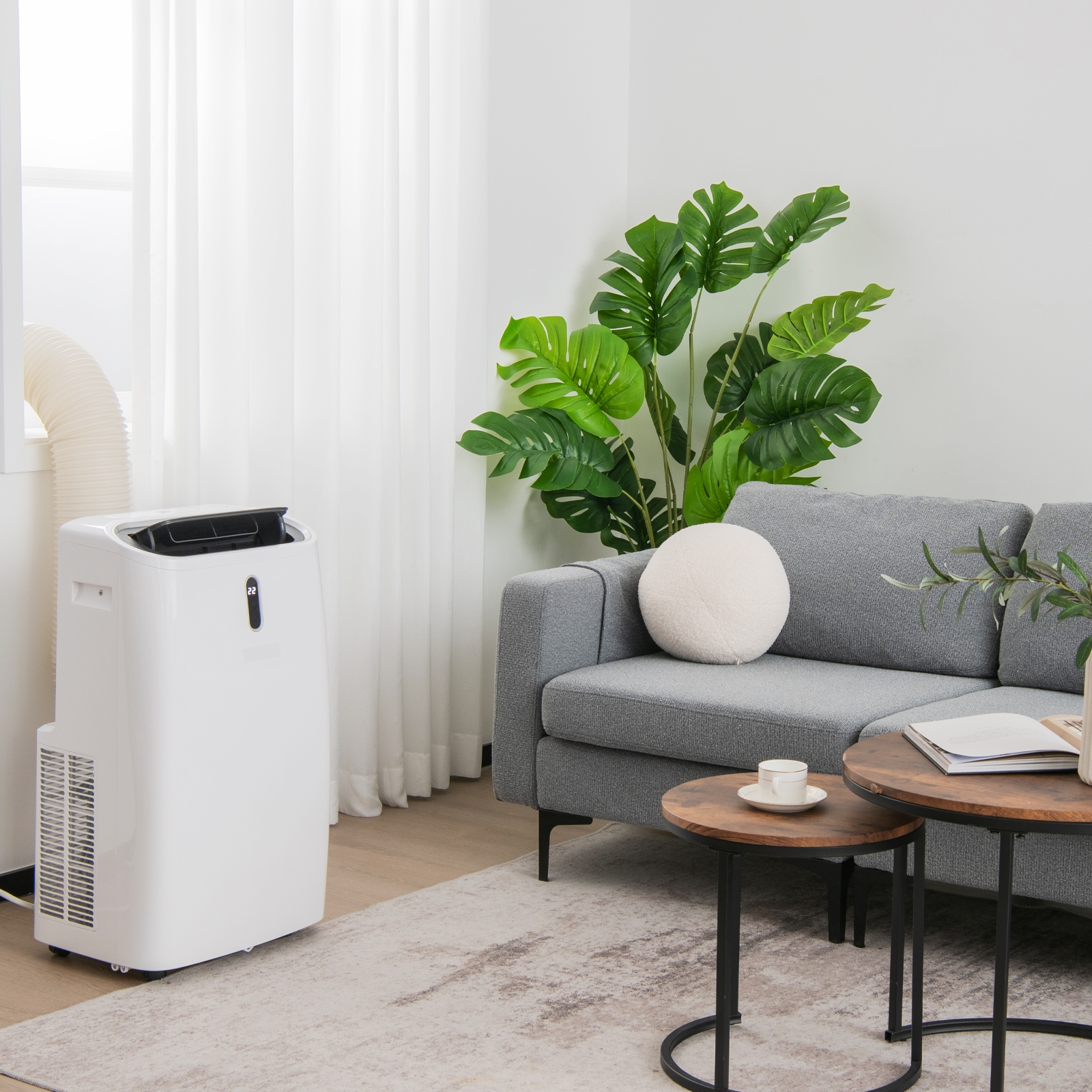 COSTWAY 14000 BTU Portable Air Conditioner with Remote Control,... product image 6
