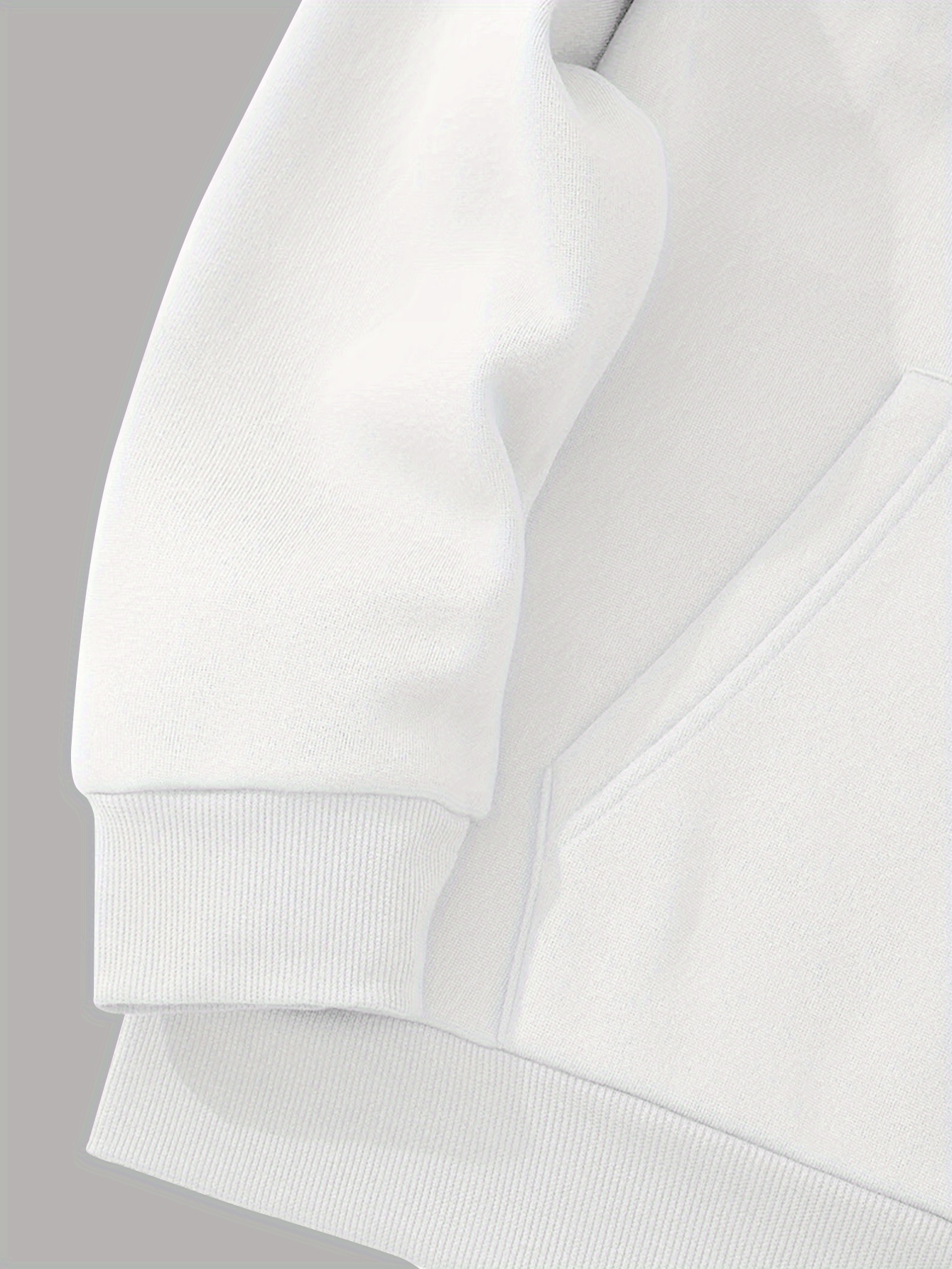 Men's Fleece Hooded Sweatshirt with Monaco Racing Sponsor Logos - Soft Polyester Winter Warmth, Light Grey Casual Pullover, Long Sleeve Graphic Hoodie for Motorsport Events & Casual Attire