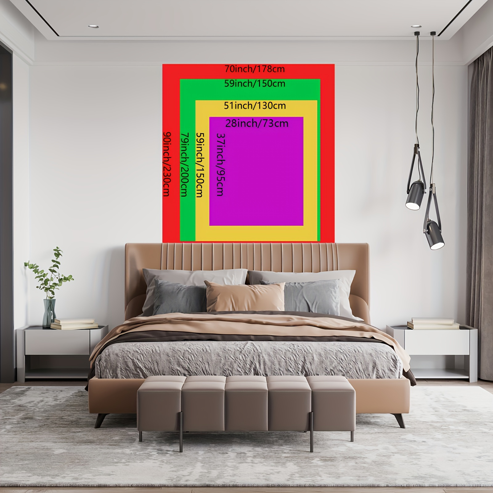 Chic Pink Cat Tapestry With Inspirational Quote And Floral Design_voghion.com
