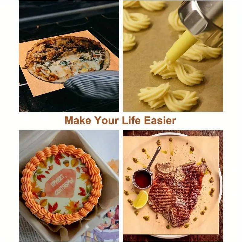 180 sheets air fryer parchment paper liners non stick pre cut 6x6 inch 15x15cm heavy duty for oven air fryer steamer baking roasting non toxic easy home commercial kitchens ideal for pastries essentials nonstick surface material cooking liner meal preppers Product details 5