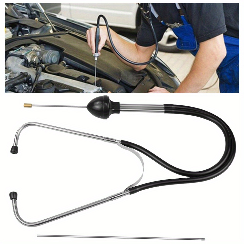 E-shop Auto-Stethoskop für Mechaniker – Zylinder-Stethoskop, Motor-Hörwerkzeug, Diagnose-Tool für Kfz-Motoren