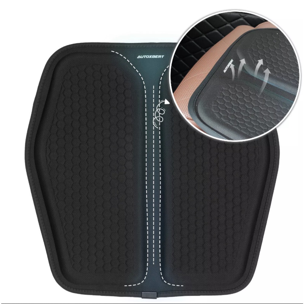 Orthopedic Coccyx Gel Seat Cushion, Honeycomb Breathable Fabric For Car, Wheelchair, And Office Use, Comfortable Gel Pad For Driving, Sitting, And Extended Seating