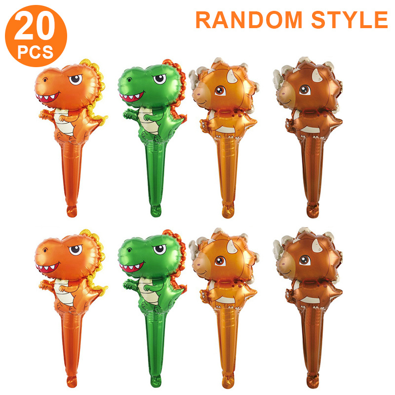 TEMU 20 piezas de globos de palo de dinosaurio de , Navidad, globos de animales, globos de Navidad, globos de , globos de decoración de , globos de ,