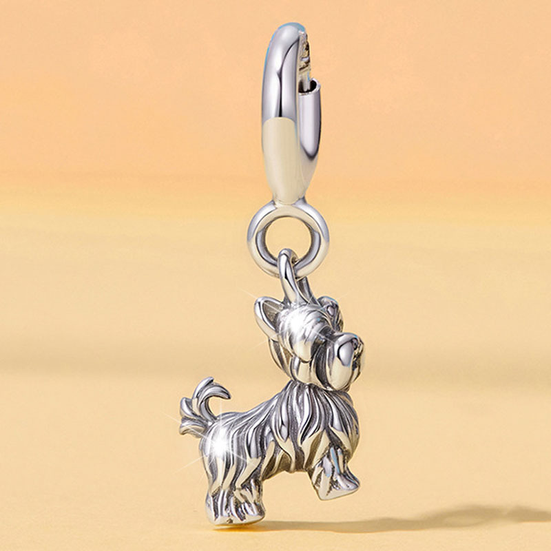 E-shop Damenmode-Anhänger, Yorkshire Terrier-Anhänger, Geschenk für beste Freundin, Partygeschenk, geeignet für täglichen Arbeitsweg, Halloween,