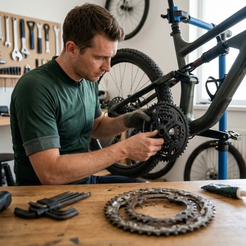 bike chain ring sold on Temu United States