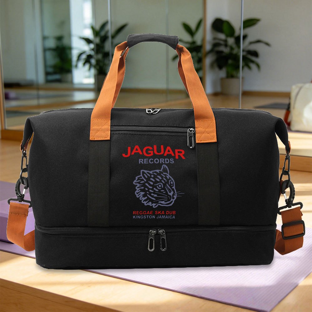 TEMU 1pc For Records Tote Gym Bag - Stylish Color-block Travel Bag - Outdoor Sports Gym Bag - Single Shoulder Crossbody Tote Gym Bag Yoga Bag -