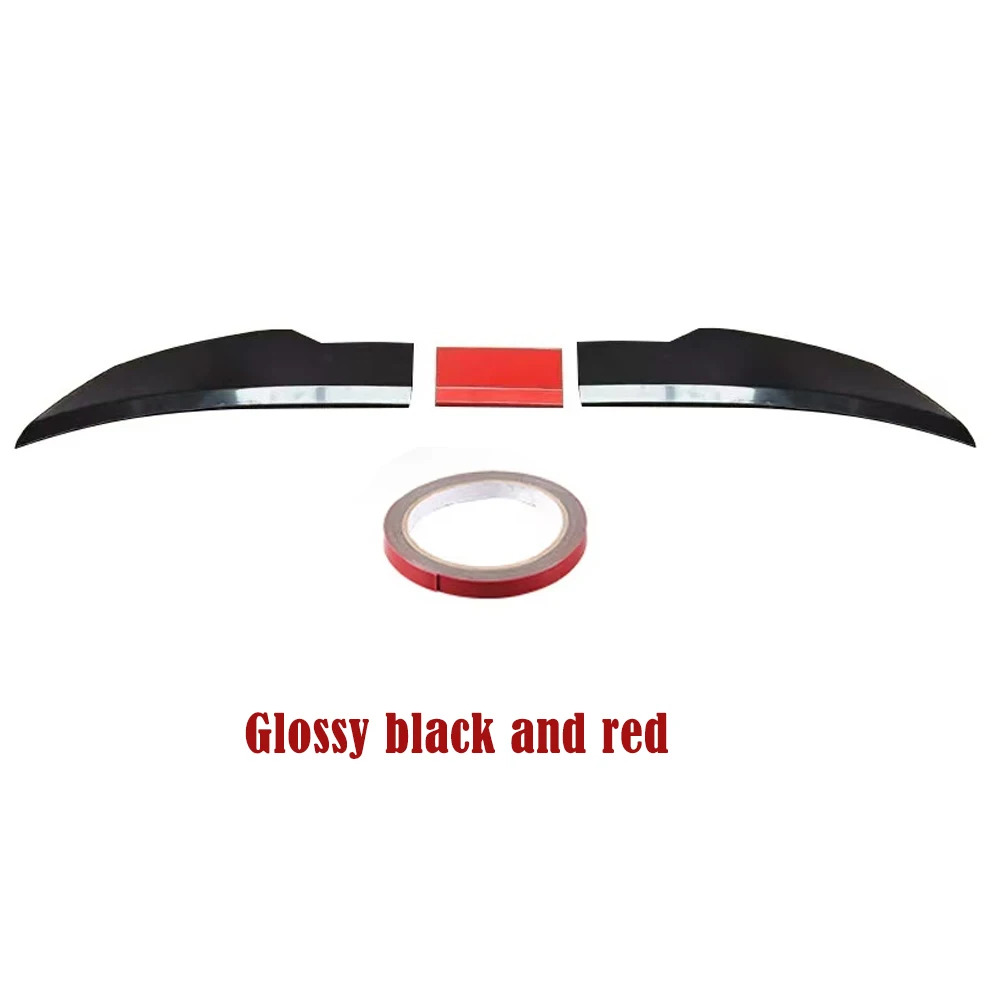 TEMU Estilo Universal 3pcs Trasero para Maletero de Sedán 46.06-50.0 Pulgadas Ajustable DIY Accesorio de Coche para Remodelación de Alerones