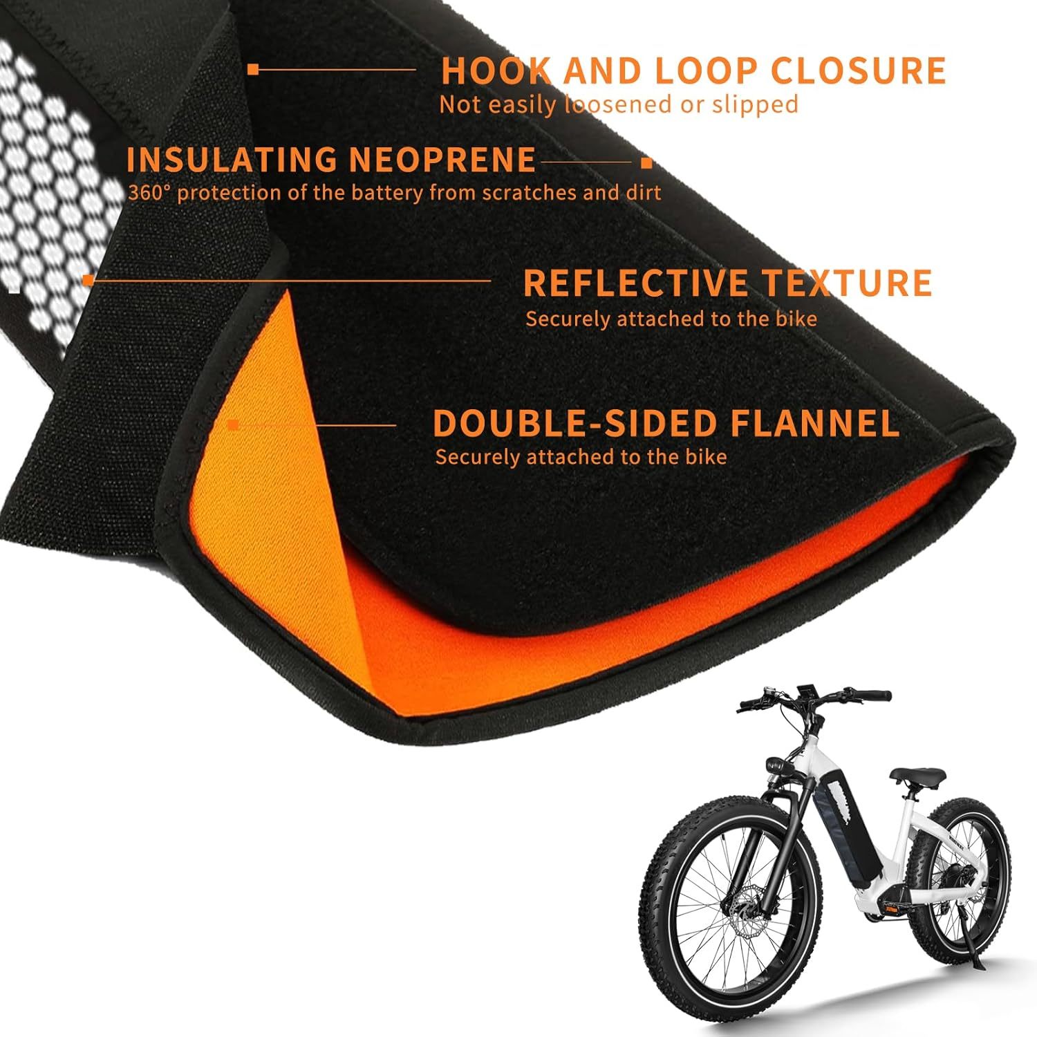 ebike battery cover neoprene electric bicycle battery cover - Temu  Switzerland