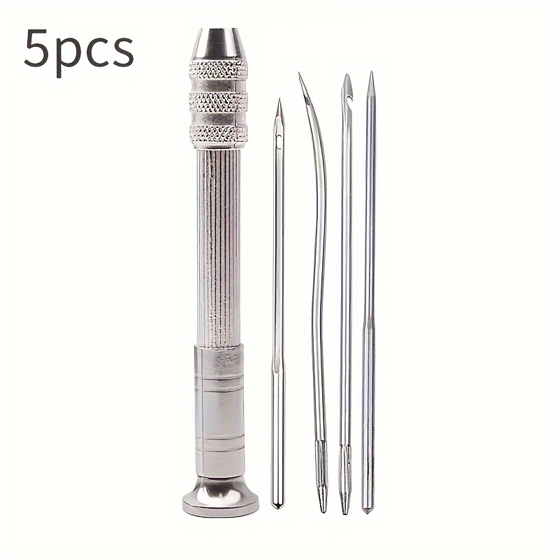 5pcs Sewing Kit with Interchangeable Needles and Tools