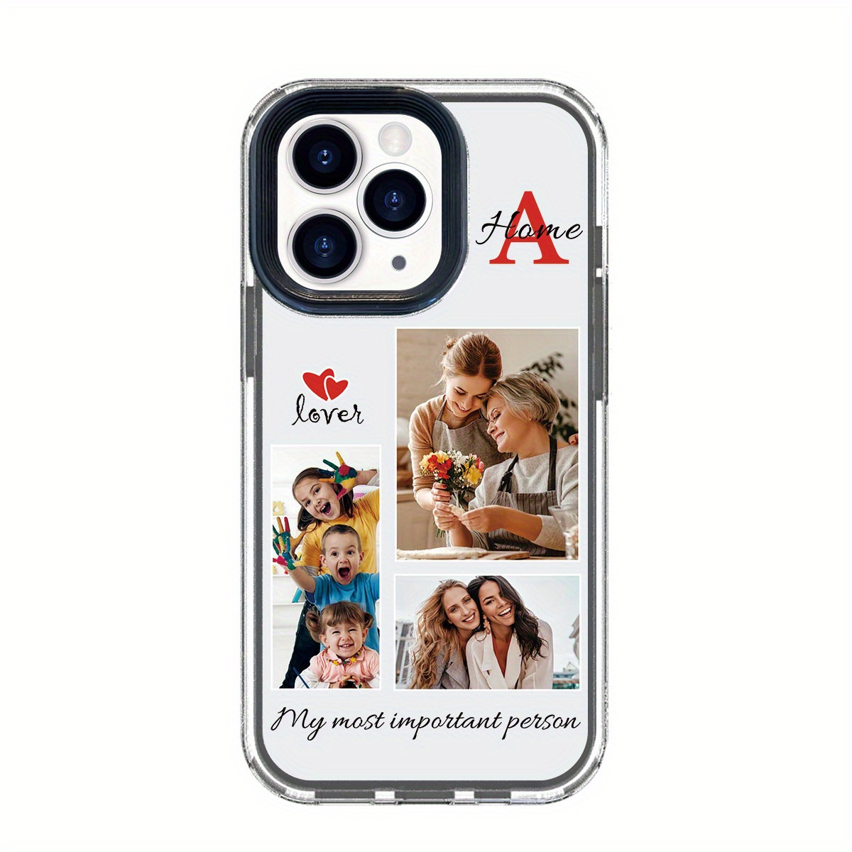 

Custom Photos/pictures Phone Case For Iphone 11 12 13 Pro , Create Your Own Personalized Photos Collage And Shockproof Cover Case