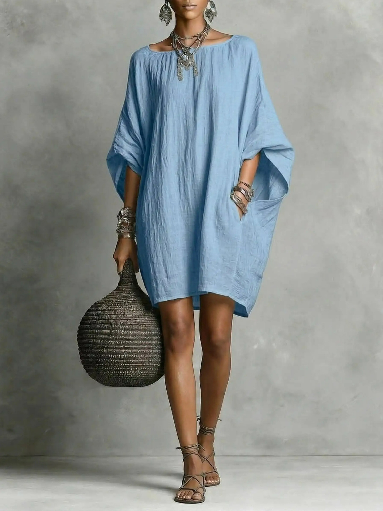 cotton dresses sold on Temu United States