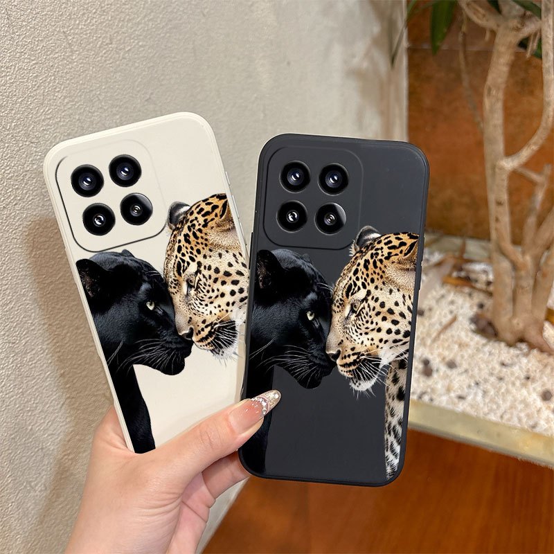 item picture phone case leopard shadow twin 2d printed phone case for samsung galaxy a02 a03 a04   a07 a10s a11 a12 a13 a14 a15 a16 a17 a20 a21s a22 a23 a24 a25 a26 and for samsung galaxy a31 a32 a33 a34 a35 a36 a42 a50 a52 a53 a54 a55 a56 a71 a72 a73