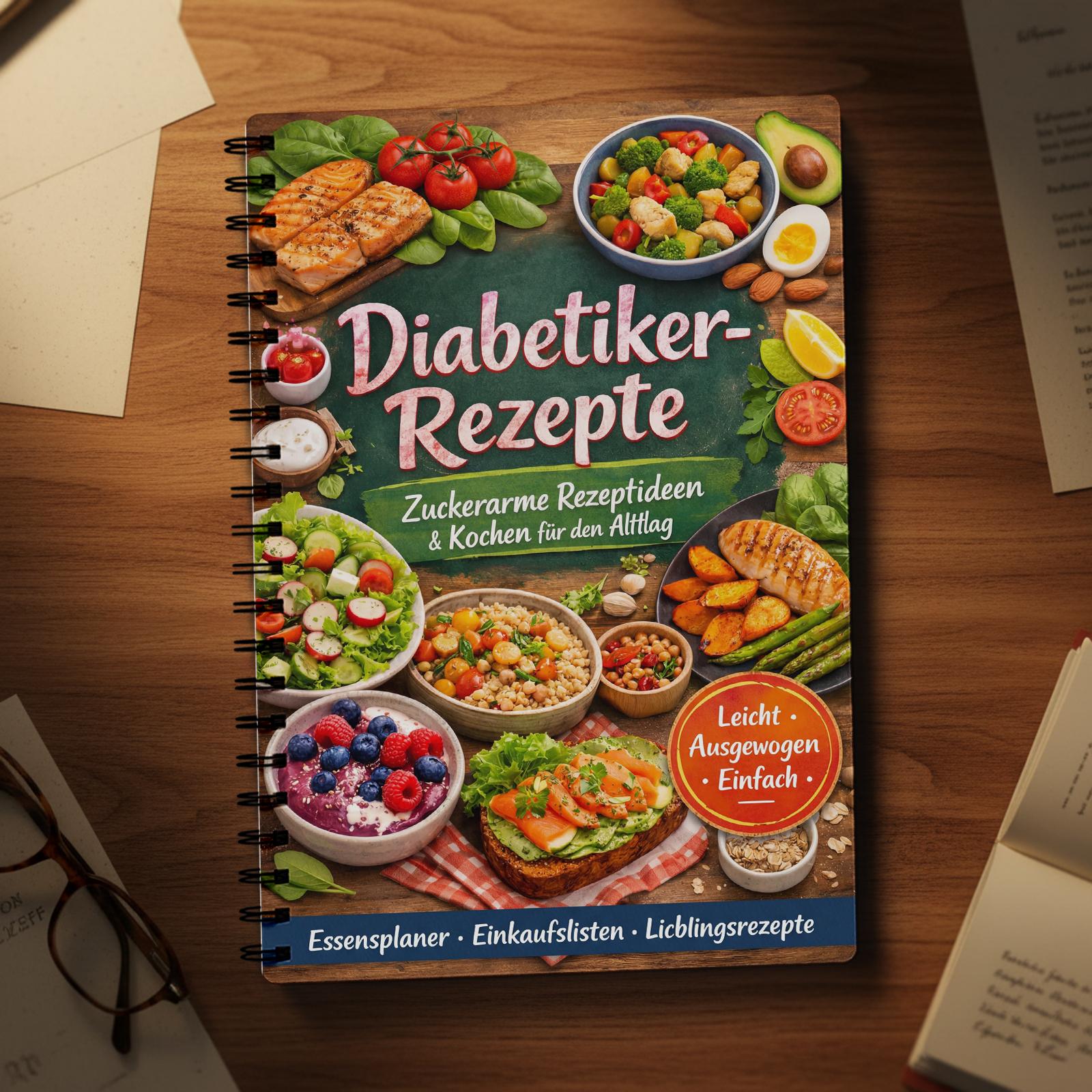 E-shop Diabetes-Essplaner für Typ 2 | Tägliche Nahrungsmittelverfolgung, -, Zuckerzufuhr-Tracker und Ernährungstagebuch für bessere Essgewohnheiten und