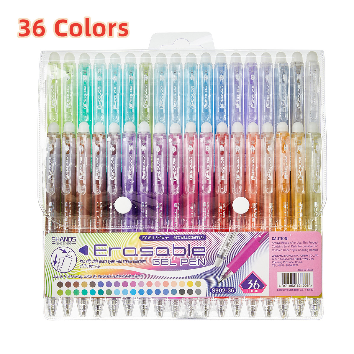 10 Count,Erasable Gel Pens, Retractable Erasable Pens Clicker, Fine