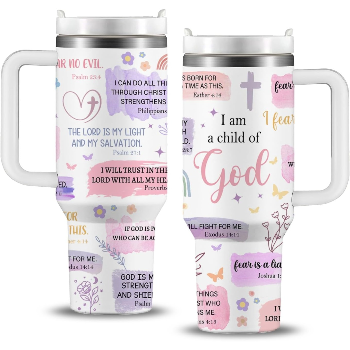 40oz Inspirational Christian Tumbler