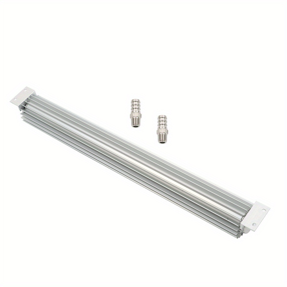 Universal 24inch Dual Pass Aluminum Finned Transmission Oil Cooler