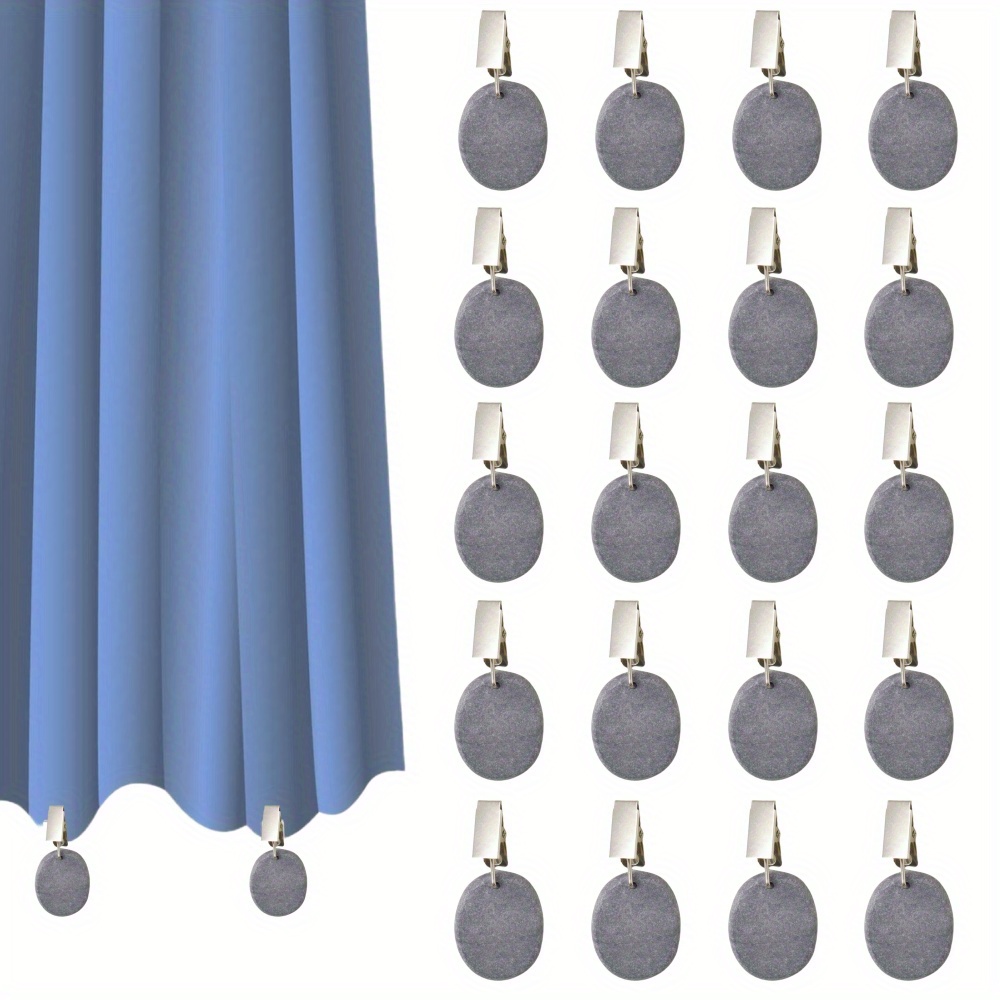 E-shop 8/12/16/20 Stück Pavillon Vorhang Gewichte - Edelstahl Clips - Hochleistungs Gewichte, geeignet für Tischdecken im Freien, Terrassen, Markisen,
