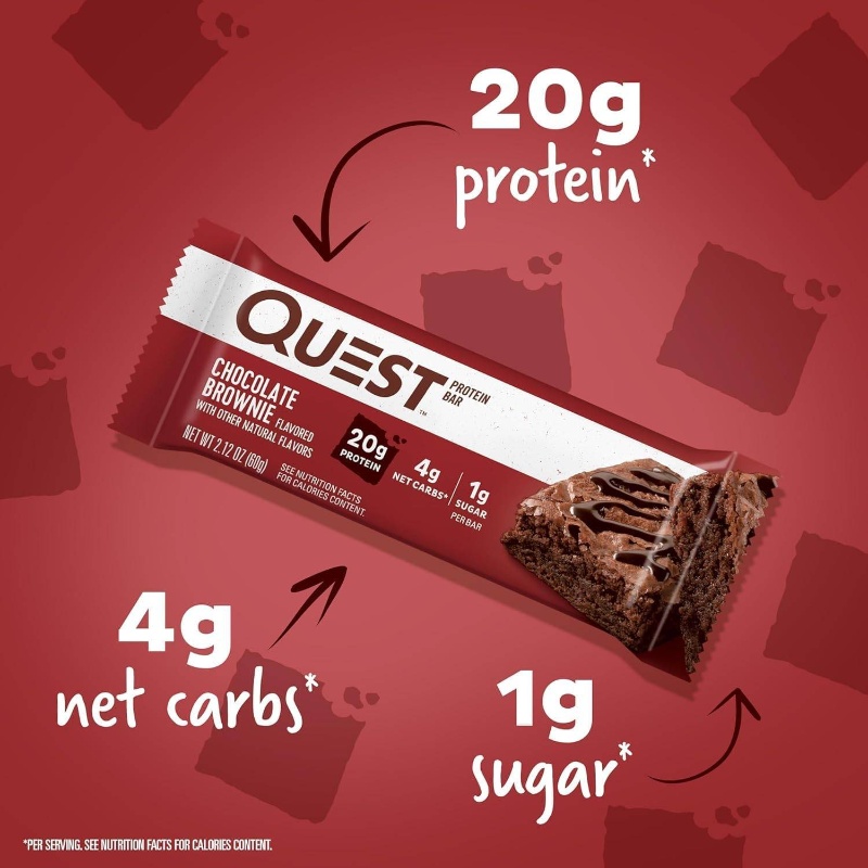 Nutrition Chocolate Brownie Protein Bar, High Protein, Low Carb, Keto Friendly, 12 Count, Workout Fuel, Indulgent Snack, Guiltfree Dessert, Highprotein Bar, Clean Ingredients, Fitness Snack, Dietfriendly Snack, Healthconscious