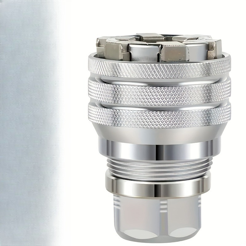 TEMU Adjustable Universal Socket Wrench, Suitable For 10-19mm Hex Nuts And Driving Tools, Suitable For 3/8" Electric Drills And Ratchet Wrenches