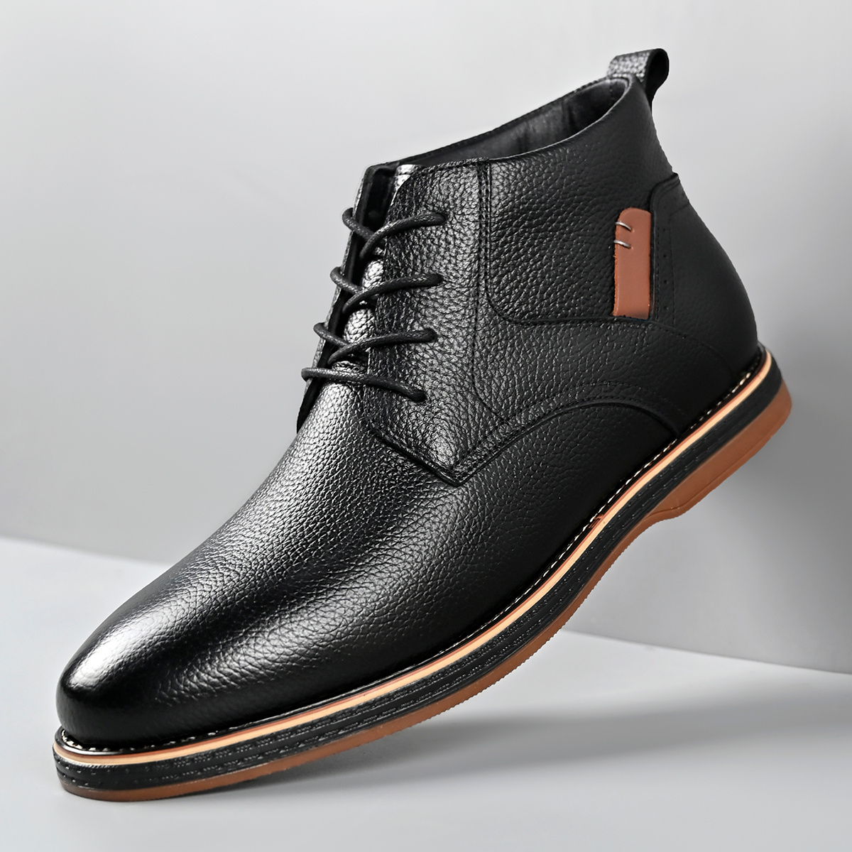 men winter dress boots Cold Weather Mens Shoes Suit Winter Dress Mens Boots Men's All Weather Dress Shoes Cold Weather Dress Shoes NC020926 Ted Baker Hot Pink Color:Evergeen